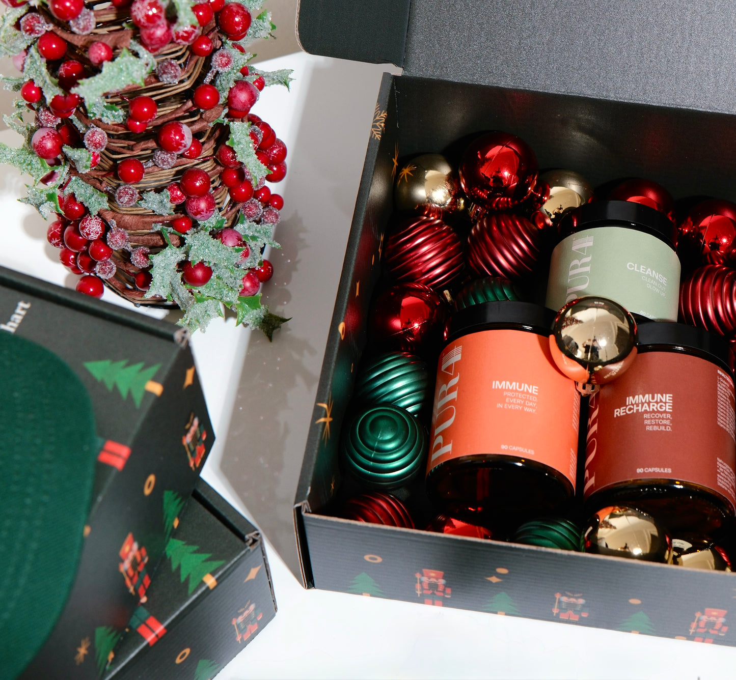 PUR4 Weihnachtsgeschenkbox